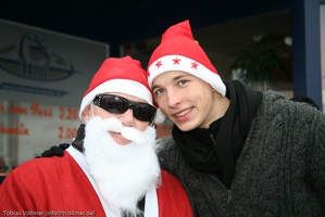 Nikolaus auf der Eisbahn Lankwitz